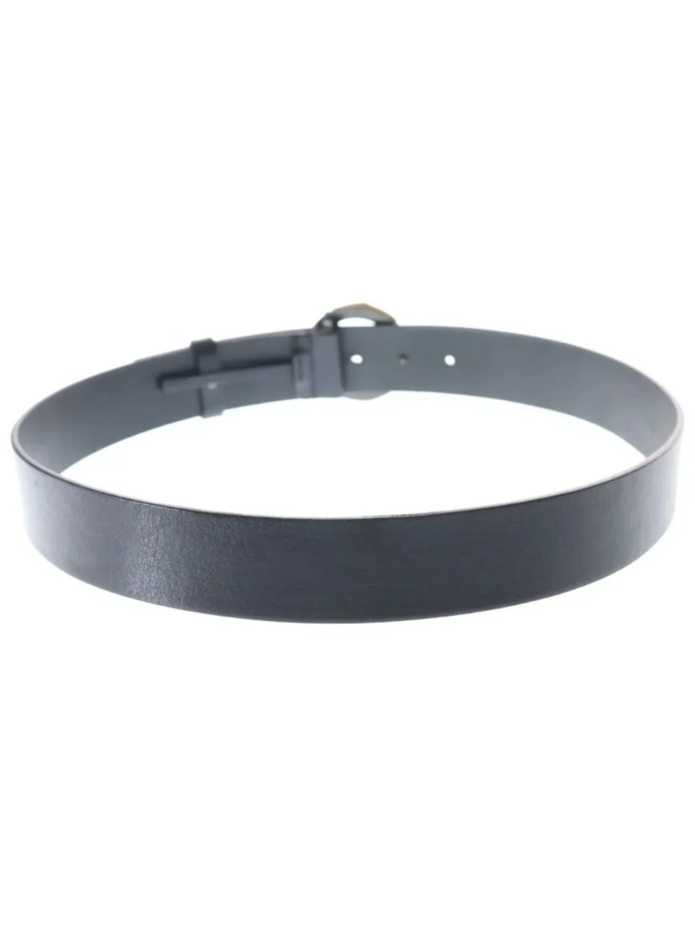 Gucci Bamboo-g Logo Leather Belt Black Brown